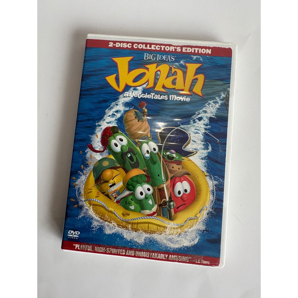 Jonah‎ A VeggieTales Movie DVD 2-Disc Collectors Edition Big Idea Kids Animation
